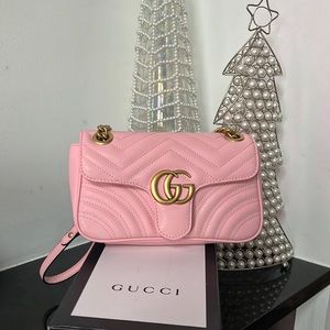 Gucci Bubblegum Pink Marmont Bag